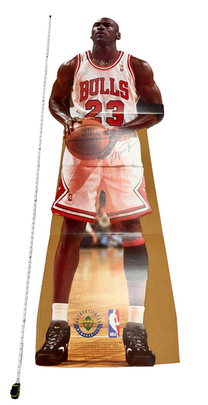 1996 Michael Jordan Life-Sized Cardboard Standee Cutout Stand-Up Upper Deck