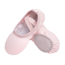 Canvas Ballet Shoes Toddler Girls Ballet Slippers No-Tie Boys Dance Shoes