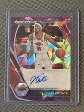 Panini Prizm Draft Picks Purple Ice Rookie Auto #DP-JTA Jalen Tate /99 Arkansas