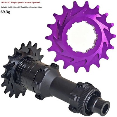 18 Tooth For MTB Cassette Freewheel for Single Speed Mountain Bike Use