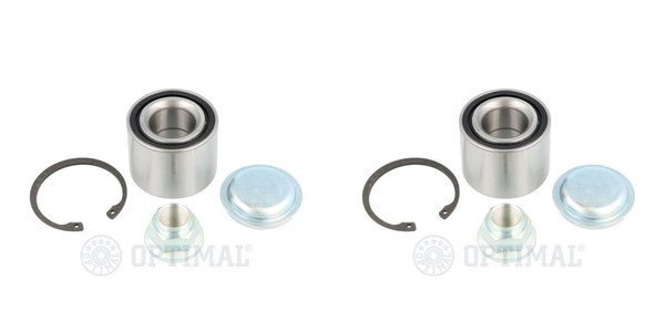 Optimal 2X Radnabe Radlagersatz Hinten FüR Opel Agila (B) Suzuki Splash Swift-image