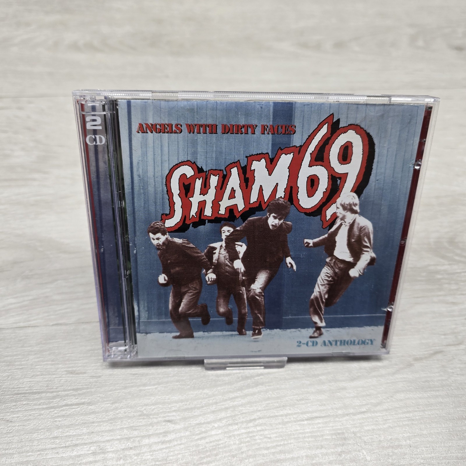 Sham 69  - Angels With Dirty Faces: 2 CD ANTHOLOGY CD 2 Disc Set 1999 Castle VGC