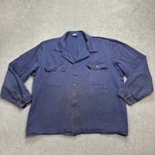Französische Jacke Erwachsene Large blau Vin...