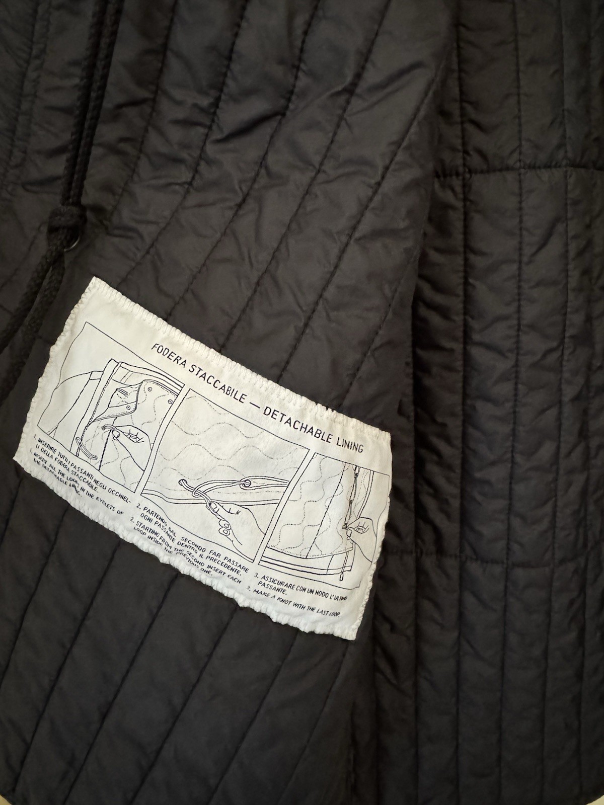 Stone Island Glass Cover-TC Jacket Black Large - product detail image 13