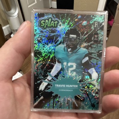 Wild Card 2025 Splat Travis Hunter #SBTEA01-TH Parallel Serial #2/6 NCAA