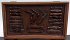 Case XX 21-Piece Curly Maple Knive Collection in Pristine Condition — photo 3