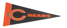 NFL Chicago Bears  Mini Pennant 4”x9" Wall Decor Flag Football Banner
