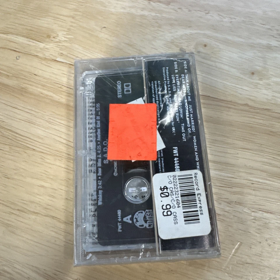 S.A.D.O. - Sensitive (cassette) sado New Sealed Metal - Image 3 of 4