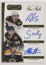 2013 Dominion Rookie Showcase Pen Pals /50 Ryan Spooner Carl Soderberg Auto k1r