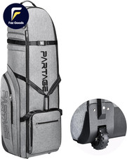 Golf Travel Bag with Wheels Golf Travel Case for Airlines 900D Heavy Duty Oxfo