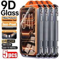 Tempered Glass Screen Protector For iPhone 18 Pro Max 17 Plus 16 15 14 13 12 11