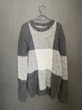 DKNY Donna Karen New York Mohair Super Kid Mohair Mix Slouch Jumper M Unisex