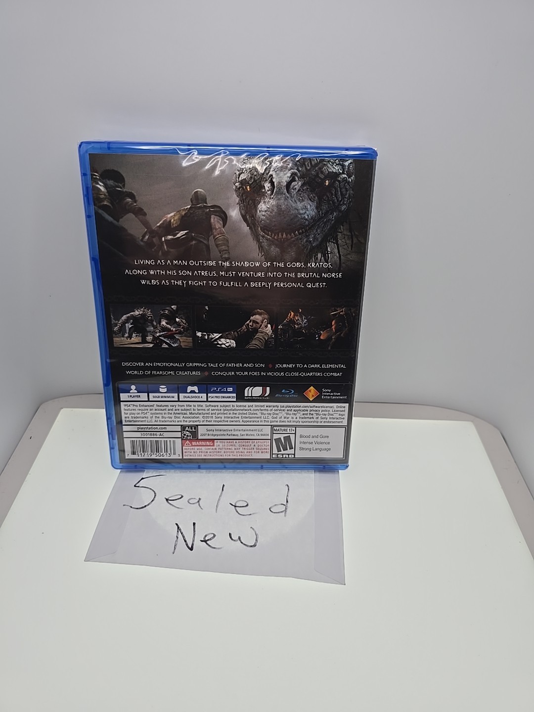 God of War - Sony PlayStation 4 Sealed 