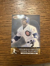 1998 Pacific Home Run History Baseball Sammy Sosa #12 Chicago Cubs
