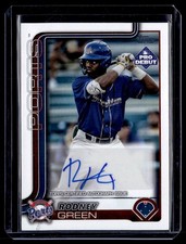 2025 Topps Pro Debut #PD-105 Rodney Green Base Autographs