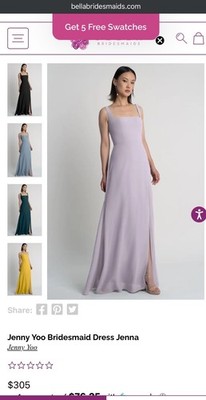 Jenny Yoo Size 16 $305 Jenna Lilac Chiffon Sleeveless Bridesmaid Dress - Wedding | eBay Jenny Yoo Size 16 $305 Jenna Lilac Chiffon Sleeveless Bridesmaid Dress - Wedding | eBay