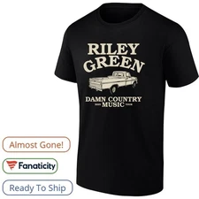 DCM Tour 2025 Riley Green Damn Country Music T-Shirt