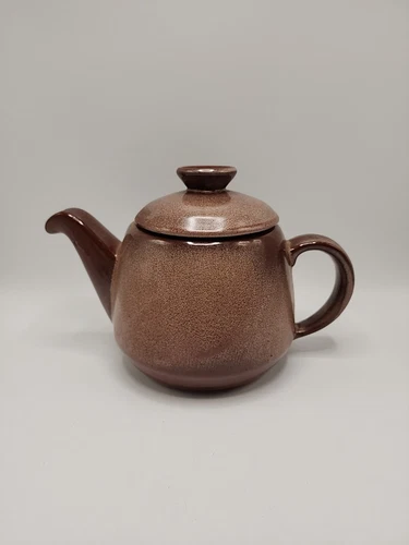 Frankoma "Plainsman Brown" 6 3/8 Inch 5 Cup Teapot