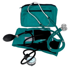 Blood Pressure and Sprague Stethoscope Kit - Teal