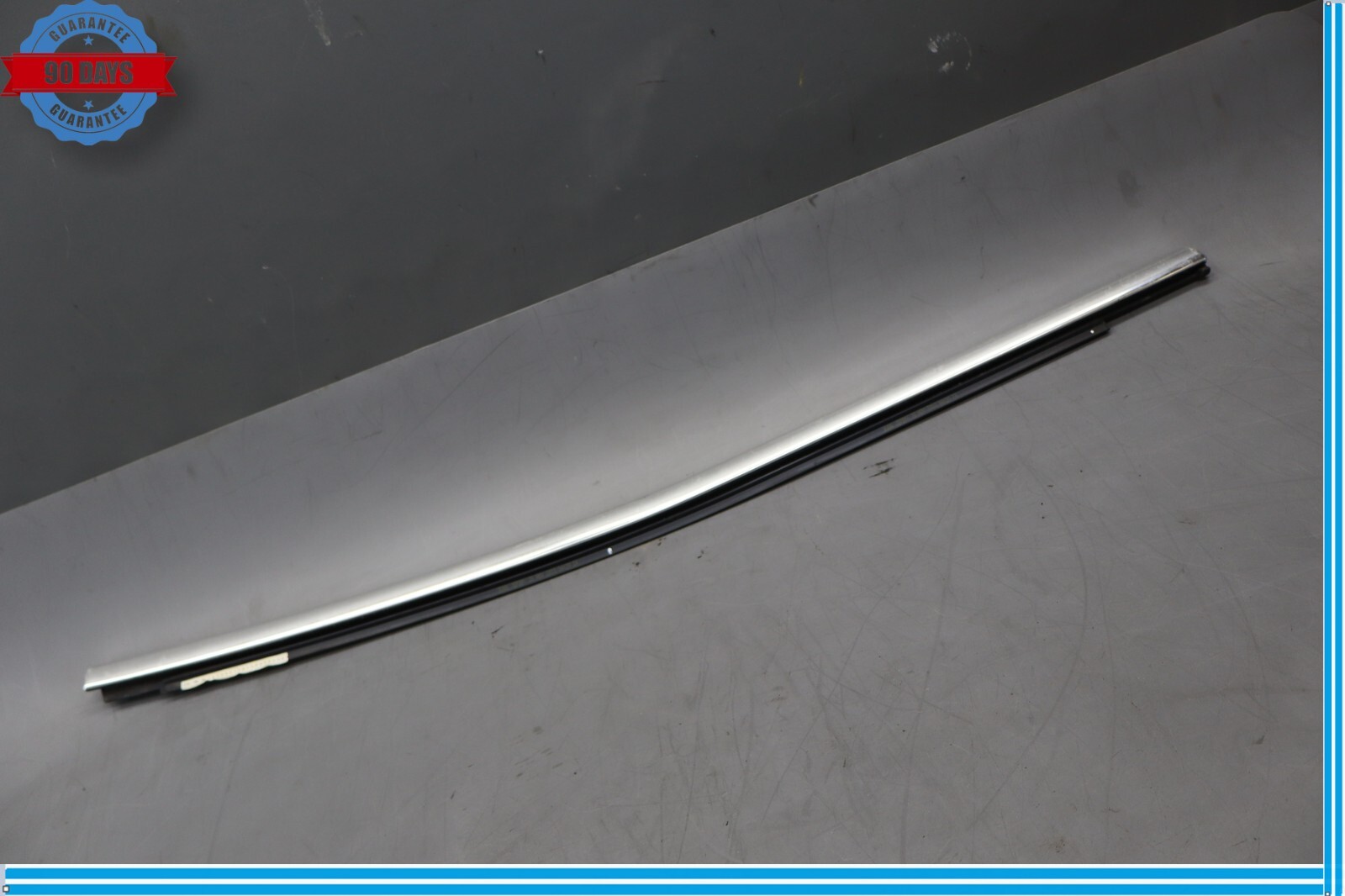 14-20 Maserati Ghibli S Rear Left Driver Side Door Window Belt Molding Oem