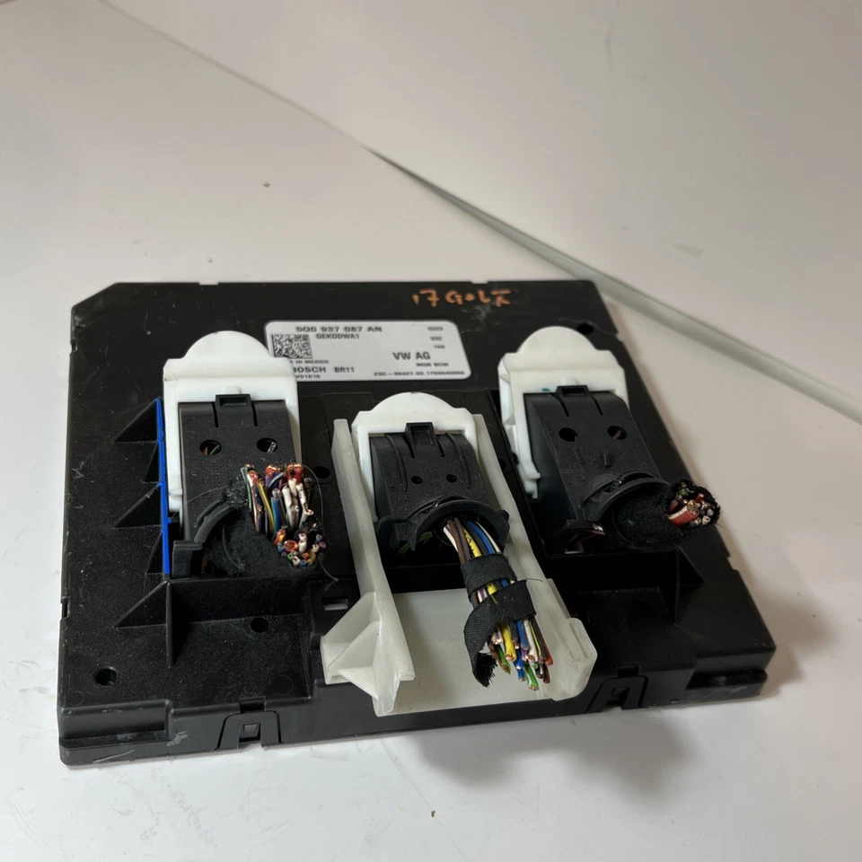 Volkswagen Golf 2017 módulo de control de carrocería BCM 5Q0937087AN OEM Foto 3 de 4
