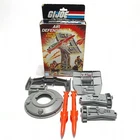 GI Joe AIR DEFENSE playset original 1985 battle station LOOSE COMPLETE no prints