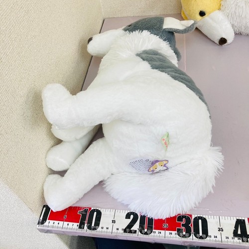 Borzoi Kuttari Ultra Grande Muñeca de Peluche Juguete Set de 2 Perros Juego de 2 Colores Raro Taito JP - Imagen 16 de 24