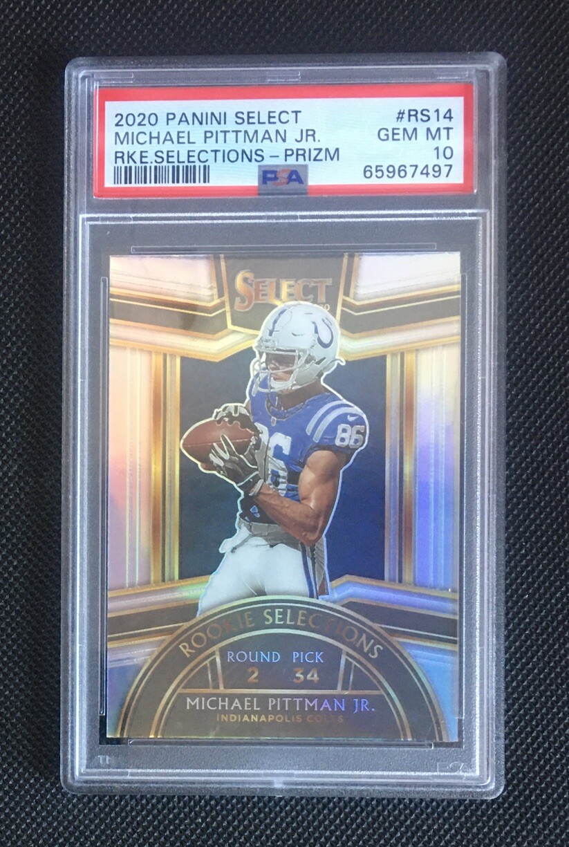 Michael Pittman Jr. Panini Select Rookie Selections #RS14 Prizm