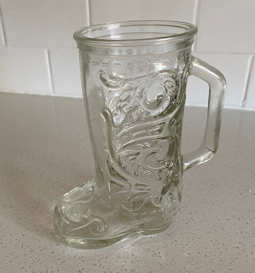 Cowboy Boot Beer Glass Handle 6