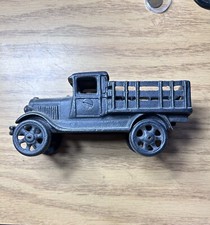 Vintage Cast Iron Delivery Truck