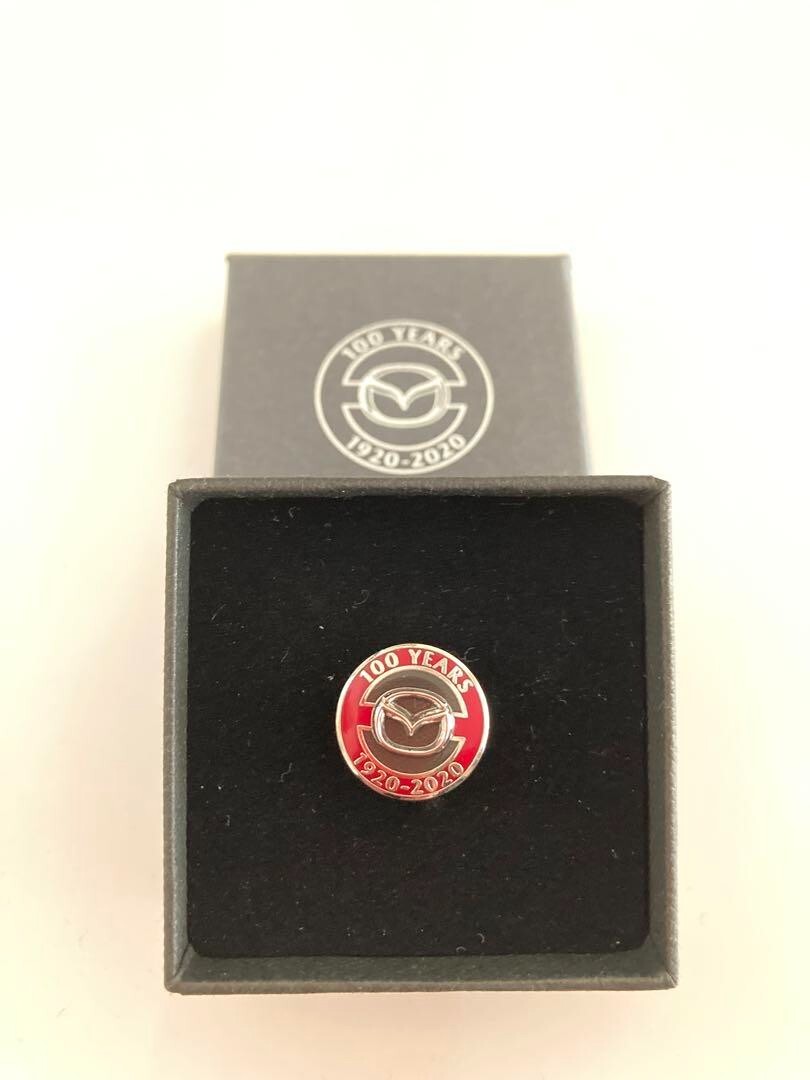 Mazda 100th Anniversary Pin Badge Commemorative Item Novelty 2020
