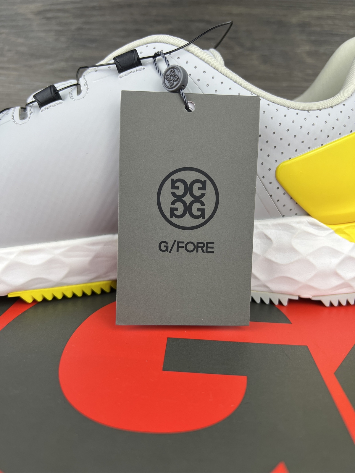 NEW IN BOX! G/Fore Mens Size 9.5 G/Drive Golf Shoes NIMBUS Double Boa ...