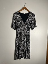 Old Navy Midi Faux Wrap floral  Dress Women’s Medium