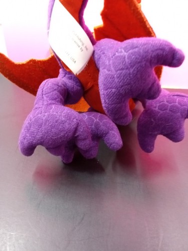 Activision Spyro The Dragon Plush 7" 2012 Buzz Words PlayStation Video Game - Picture 11 of 12