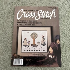 For The Love of Cross Stitch September 1988 Country Designs