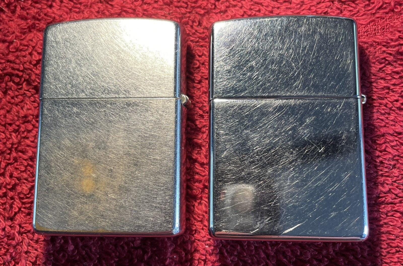 Two Vintage Zippo Lighters eBay