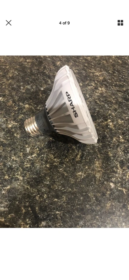 SHARP LED FOR LED PAR30 DL-L12P3030A 12W. 120V. 60Hz. 105MA - Image 4 of 4