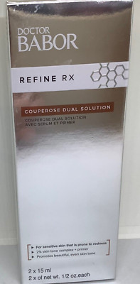 DOCTOR BABOR Refine Rx COUPEROSE DUAL SOLUTION (Serum+Primer) SENSITIVE SKIN NIB
