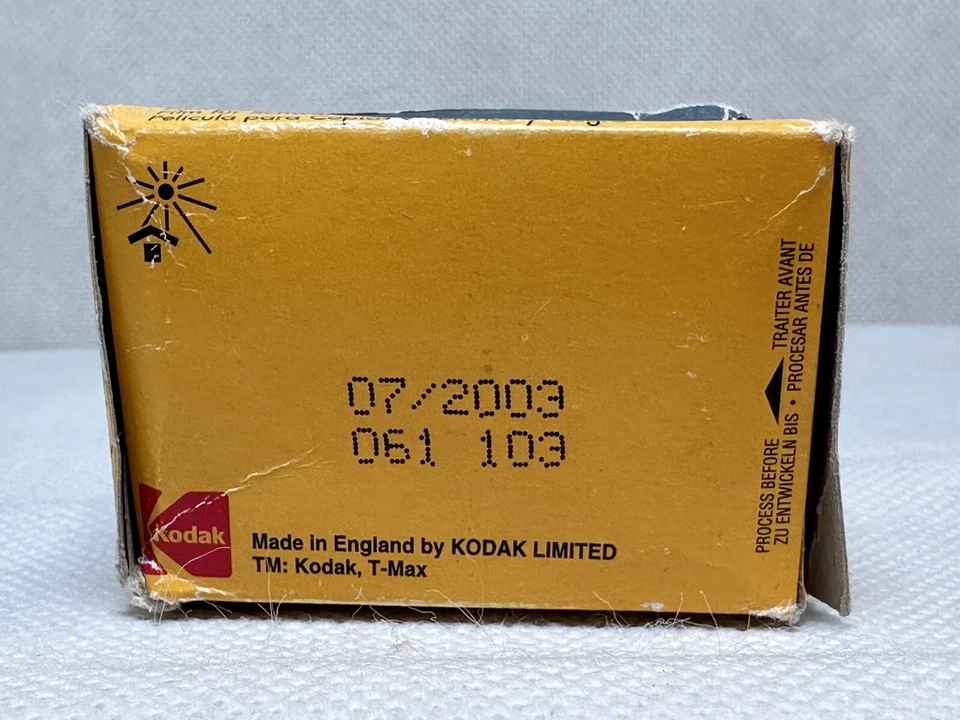 Kodak Tmax 100 Professional Black And White 35 mm film Expired 2003 - Image 2 of 3