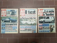 AUTO OGGI N 1 - 2 3 1986 Primi Tre Numeri Assoluti Rari Ottimi Rivista Autooggi