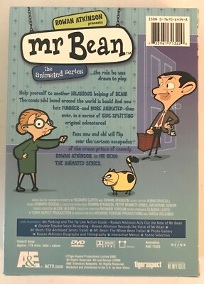Mr. Bean The Animated Series Set 3 DVD A&E 2004 Grin And Bean It +