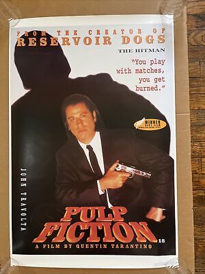 【当時物】90s PULP FICTION ORIGINAL POSTER Pulp Fiction (1994) Original One-Sheet Movie Poster