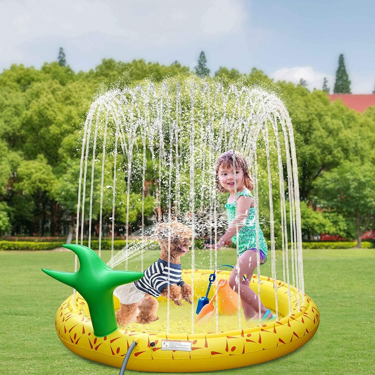 Piscine Enfant Jardin Jeux Plein Air - Modèle Jungle Gonflable