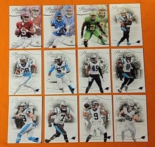🔵⚫️ 2023 PRESTIGE Football CAROLINA PANTHERS Team Set + Rookies 🔵⚫️
