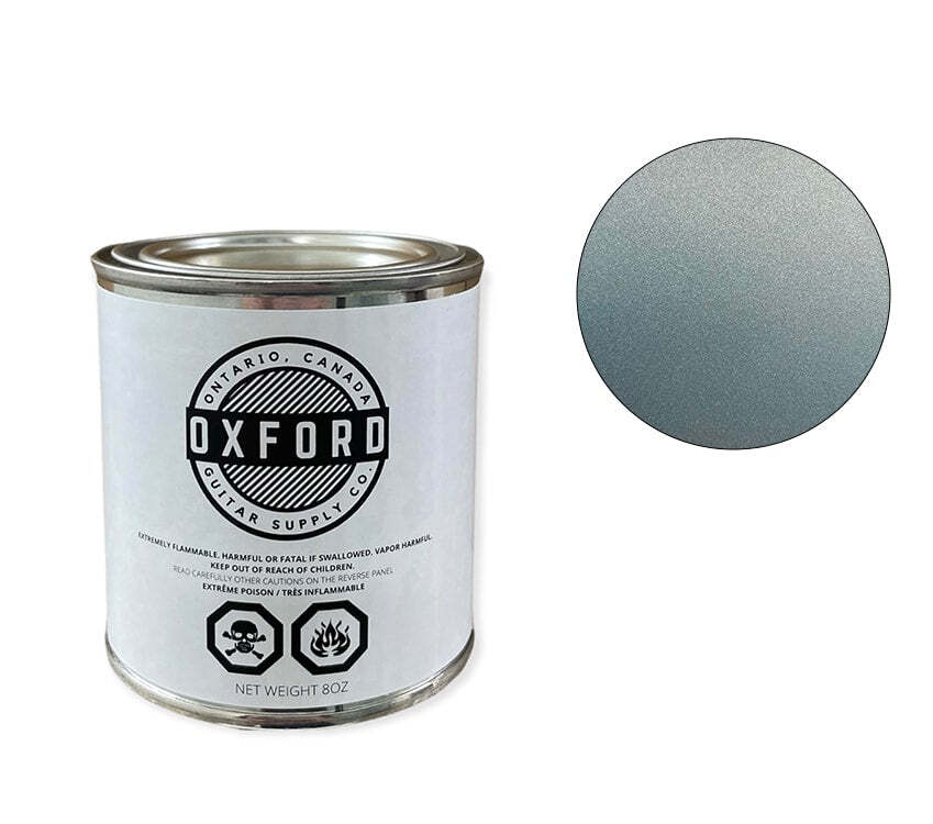 Oxford Nitrocellulose Lacquer - Firemist Silver – Metallic – 8oz Tin