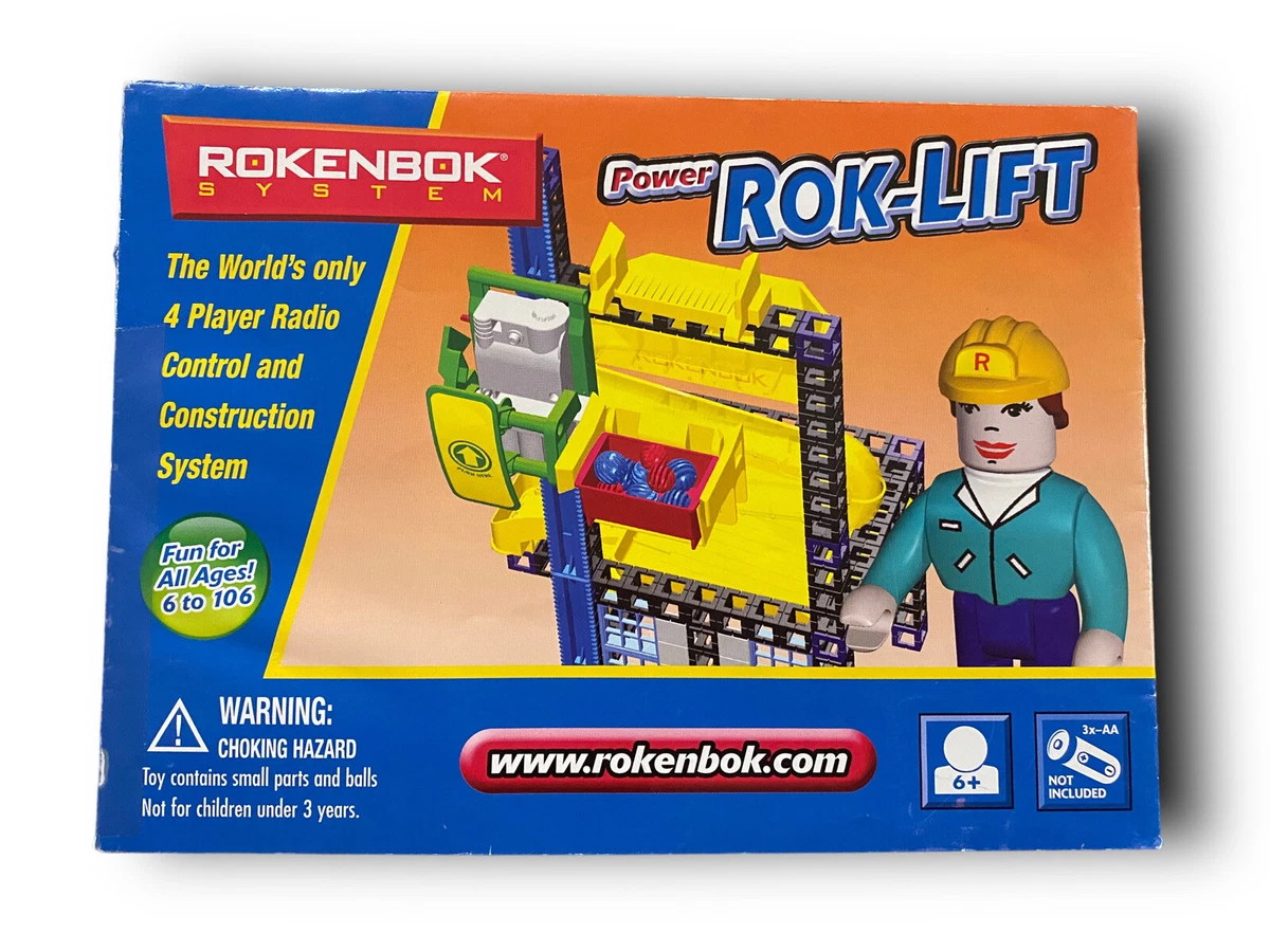 Ponts Et Routes Rokenbok Systems - Manuel Incomplet + 82 Pièces Bonus - Compatible Lego