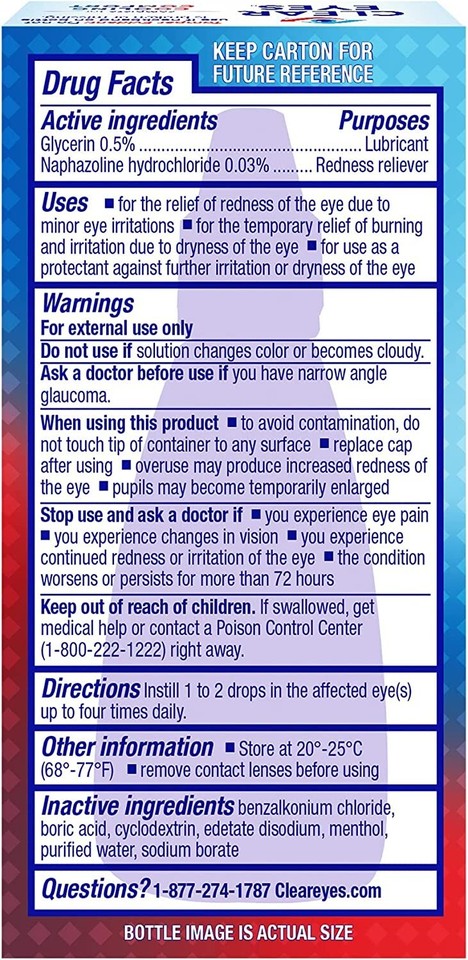 Gouttes Pour Yeux Lubrinac - Cataracte, Glaucome - 10 Ml - Ingrédients Naturels