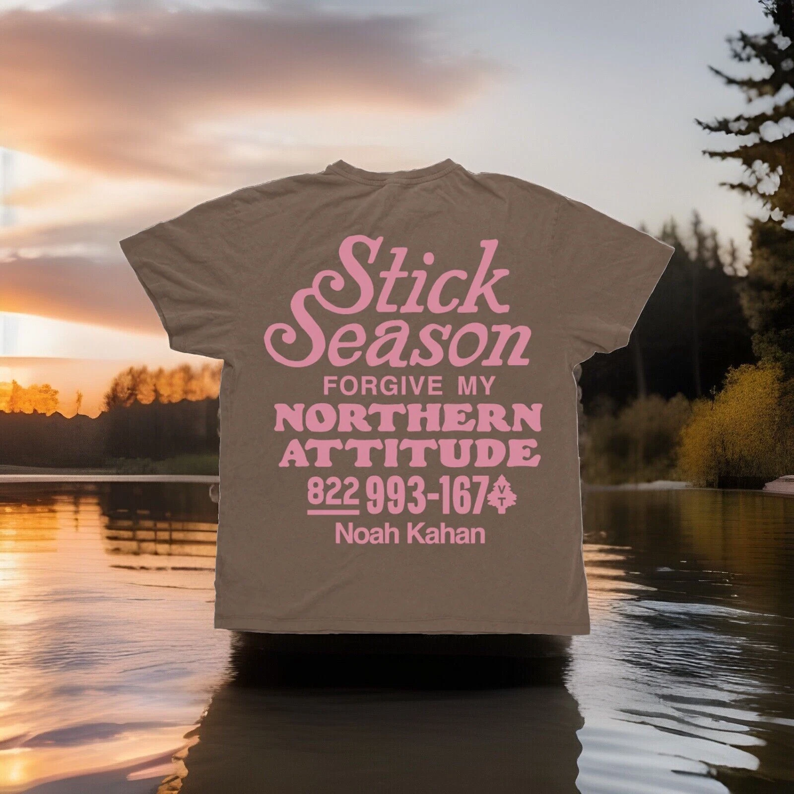 Noah Kahan Northern Attitude Tee New Never Worn