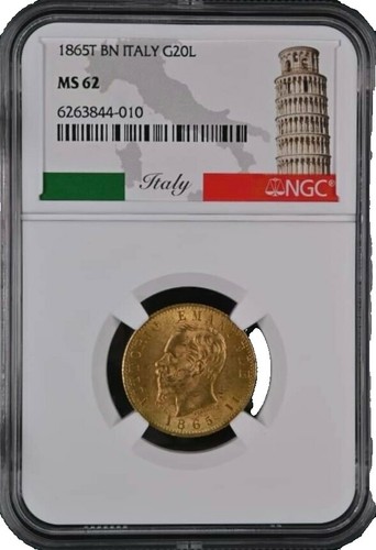 1865 Year Italian Coins (1861-Now) for sale | eBay
