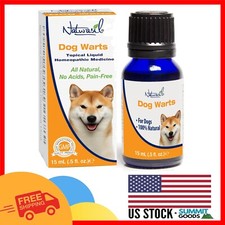 All-Natural Dog Wart Remover Oil  Fast-Acting Gentle Solution  15mL